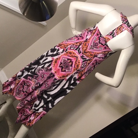 Inc WOMEN NWT ROSE SLEEVELESS DRESS SIZE XSMALL - Picture 4 of 5